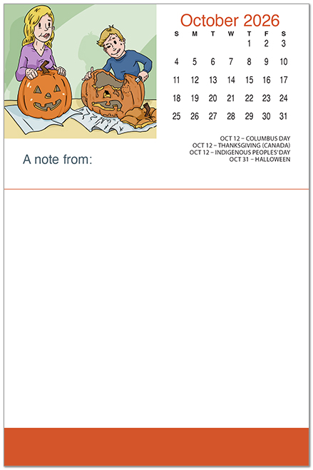 Posty Pads Calendar PP2026