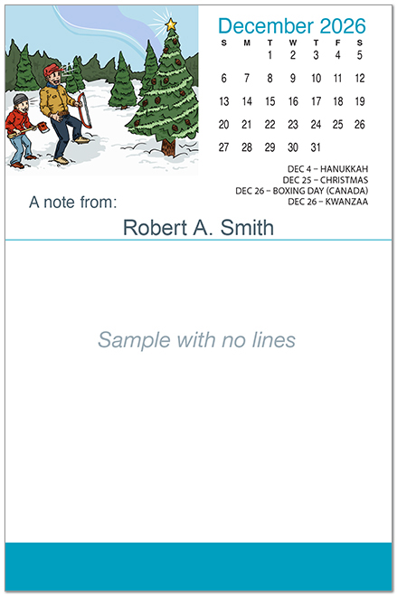 Posty Pads Calendar PP2025