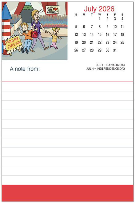 Posty Pads Calendar PP2025