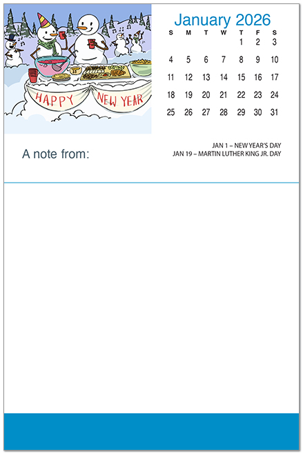 Posty Pads Calendar PP2026