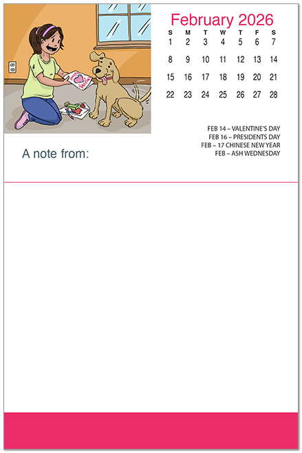 Posty Pads Calendar PP2026