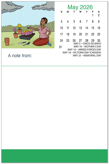 Posty Pads Calendar PP2026