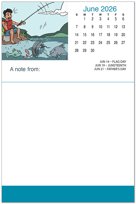 Posty Pads Calendar PP2026