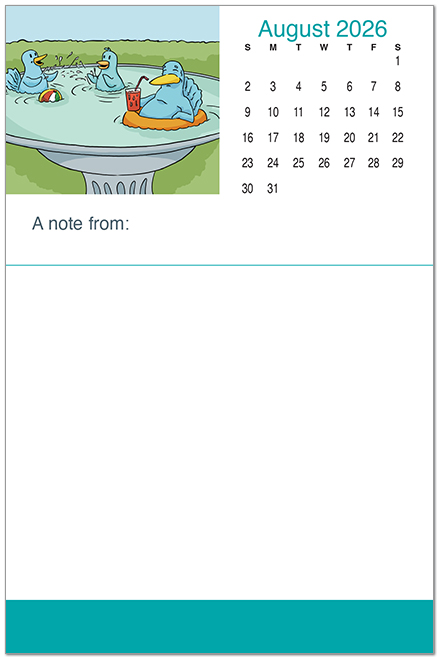 Posty Pads Calendar PP2026