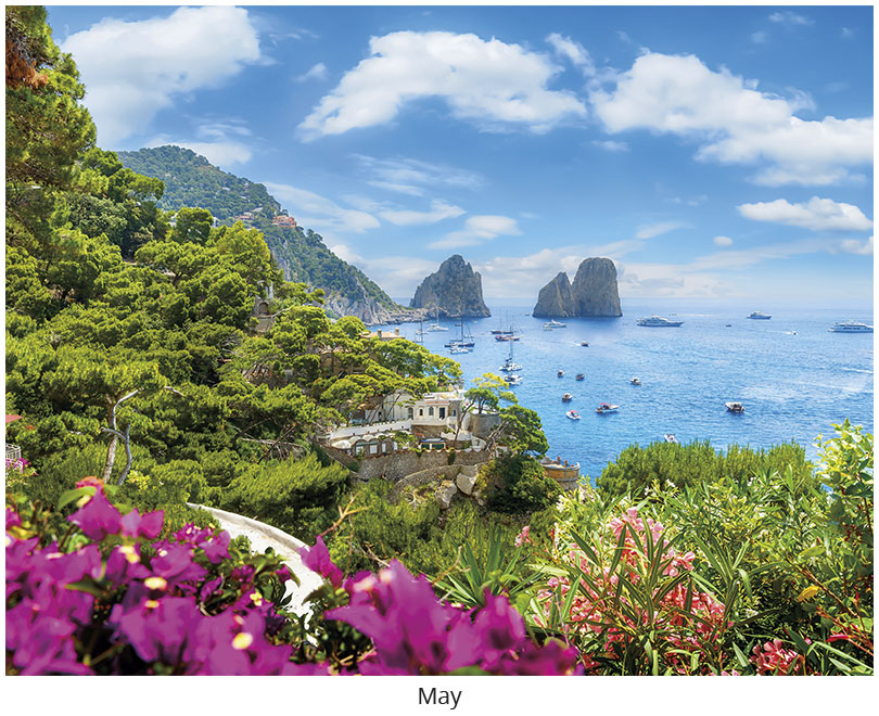 Scenic Beaches Wall Calendar DWP1526