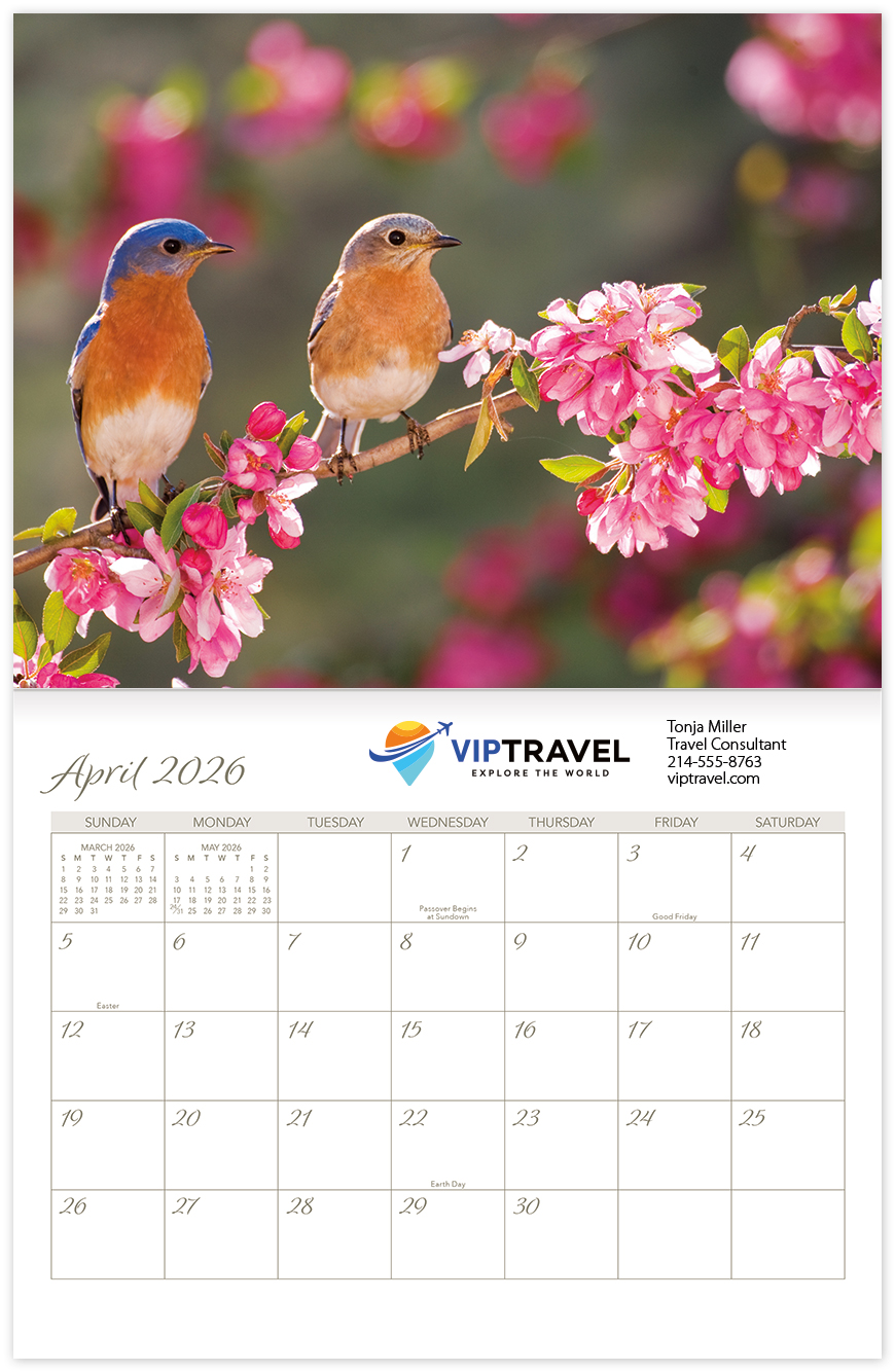 Scenic Seasons Wall Calendar DWM1026