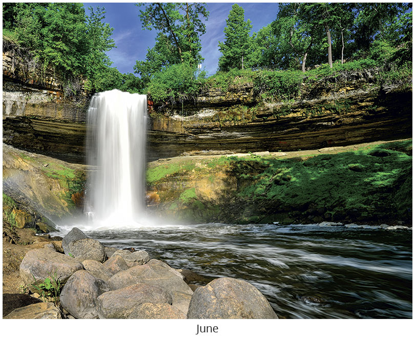 Scenic Seasons Wall Calendar DWM1026