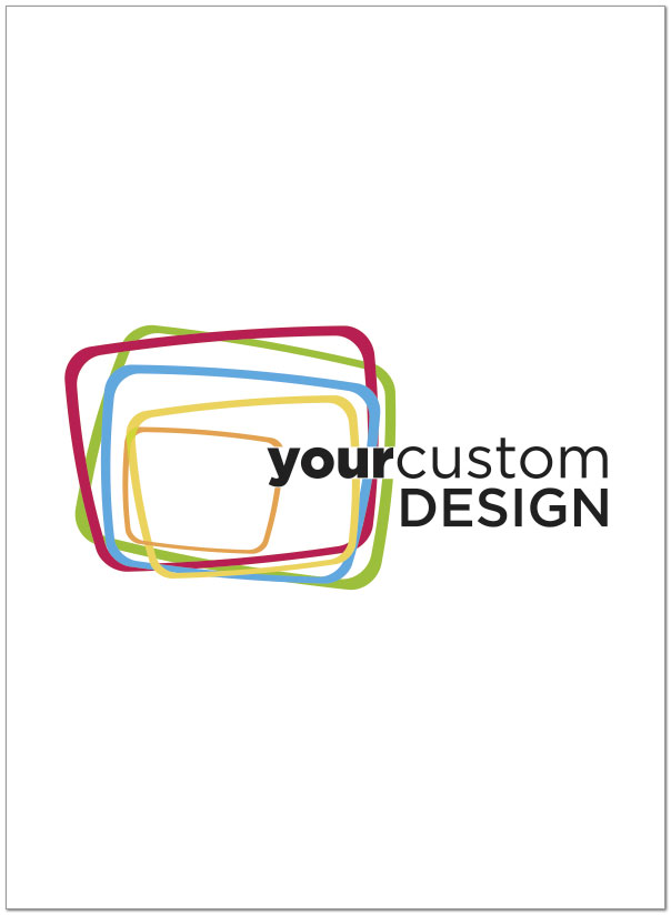 Vertical Custom Flat Card D2441P Vertical Custom Flat Card D2441P