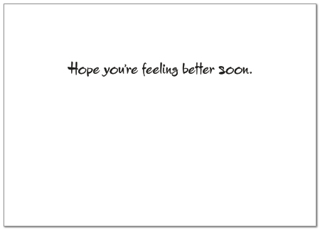 Get Well Dots Greeting Card 181D-Y