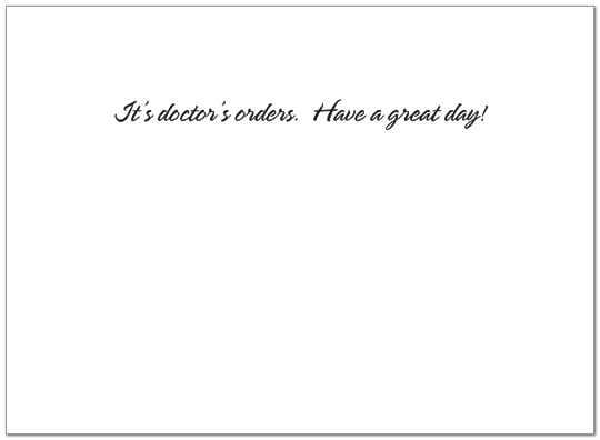 Birthday Prescription Card 195U-Y