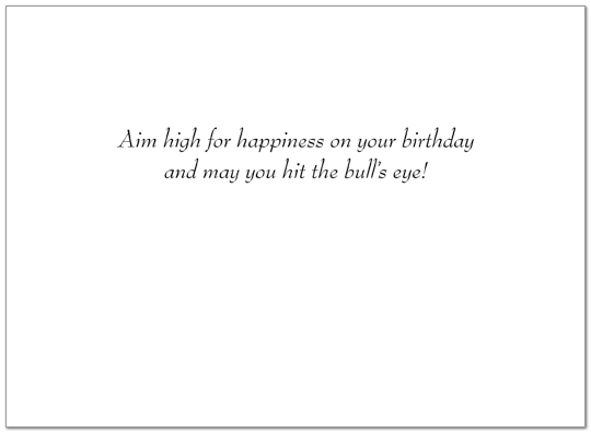 Bull & Bear Birthday Card A3038U-Y