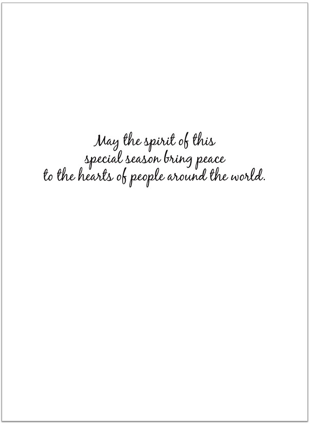 World Holidays Card H3172U-AA