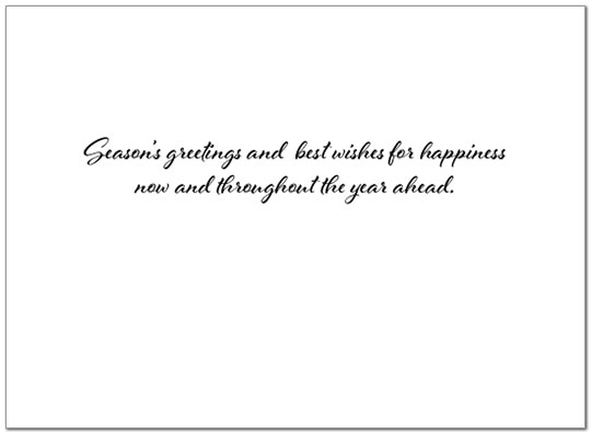 Changing Seasons Holiday Card H7157U-AA