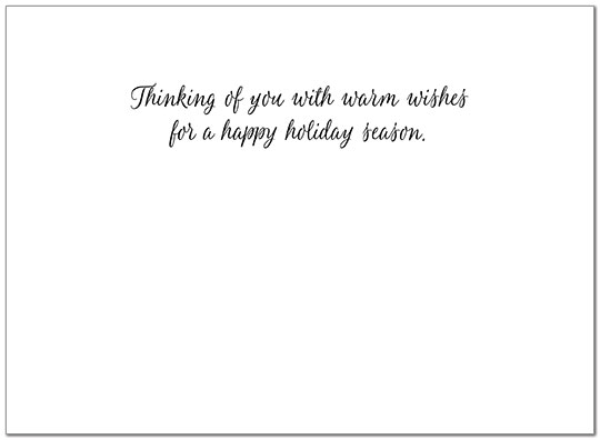 Tropical Ornaments Holiday Card H8203U-A