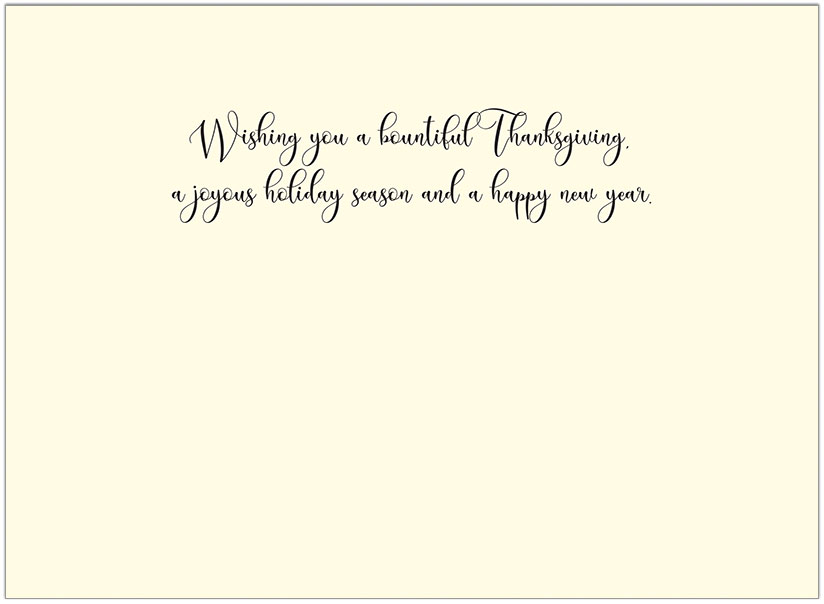 Harvest Blessings Thanksgiving Card H8095U-AA