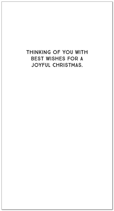 Red Reindeer Holiday Card D1542T-B