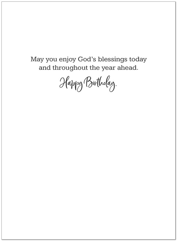 Bless You Birthday A2915U-Y