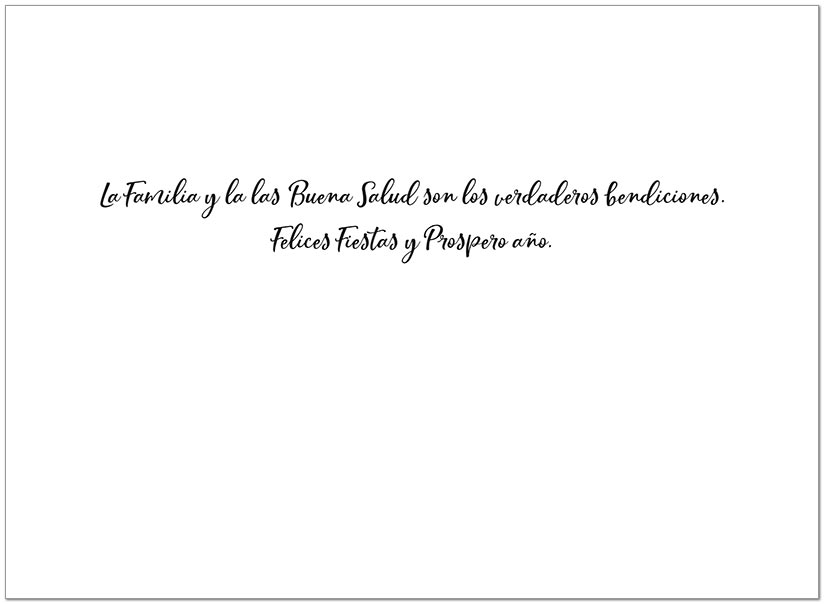 Felices Fiestas D3354U-A