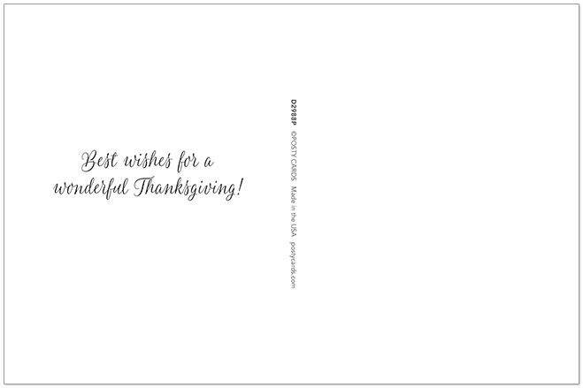 Warm Glow Postcard D2988P-BB